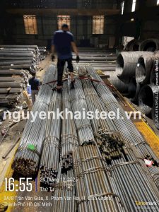 Thép Tròn Trơn D22 SS400 S45C